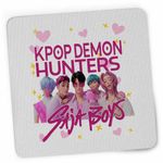 PC, gaming si accesorii - Periferice PC - Mousepad - Mousepad Huntrix Saja Boys Demon Hunters Kpop CoolTrend, 21x19cm - Infinity.ro