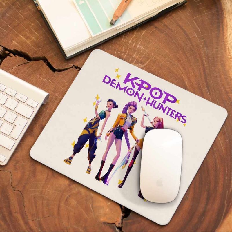 PC, gaming si accesorii - Periferice PC - Mousepad - Mousepad Huntrix Dream Team Kpop CoolTrend, 21x19cm - Infinity.ro