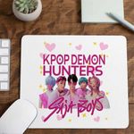 PC, gaming si accesorii - Periferice PC - Mousepad - Mousepad Huntrix Saja Boys Demon Hunters Kpop CoolTrend, 21x19cm - Infinity.ro