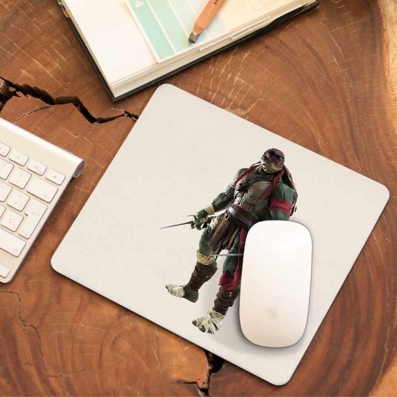 PC, gaming si accesorii - Periferice PC - Mousepad - Mousepad Testoasele Ninja Raphael Ninjutsu Rafael Mutant, CoolTrend, 21x19cm - Infinity.ro
