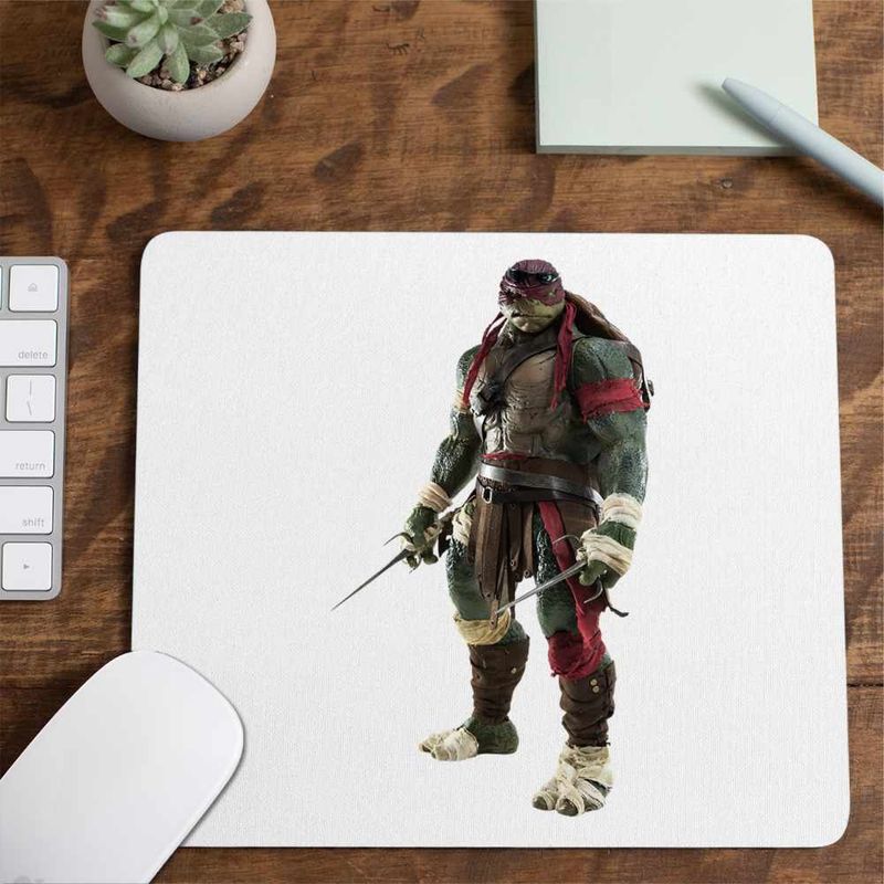 PC, gaming si accesorii - Periferice PC - Mousepad - Mousepad Testoasele Ninja Raphael Ninjutsu Rafael Mutant, CoolTrend, 21x19cm - Infinity.ro