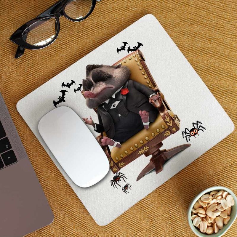 PC, gaming si accesorii - Periferice PC - Mousepad - Mousepad Zootopia Mr Big Mafia Boss CoolTrend, 21x19cm - Infinity.ro