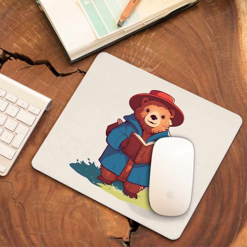 PC, gaming si accesorii - Periferice PC - Mousepad - Mousepad Paddington Peru Urs Palarie, CoolTrend, 21x19cm - Infinity.ro