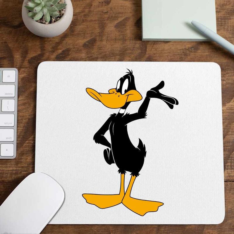 PC, gaming si accesorii - Periferice PC - Mousepad - Mousepad Ratoiul Negru Daffy Duck, CoolTrend, 21x19cm - Infinity.ro