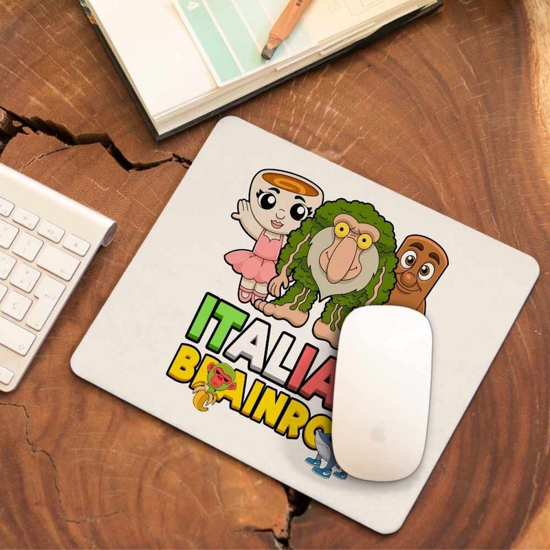PC, gaming si accesorii - Periferice PC - Mousepad - Mousepad Italian Patapim Sahur Ballerina Brainrot Brain Rot CoolTrend, 21x19cm - Infinity.ro