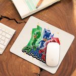 PC, gaming si accesorii - Periferice PC - Mousepad - Mousepad Eroii in Pijama PJ Masks Action CoolTrend, 21x19cm - Infinity.ro