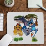 PC, gaming si accesorii - Periferice PC - Mousepad - Mousepad Tralalero Tralala Garda Felina Stitch Meme CoolTrend, 21x19cm - Infinity.ro