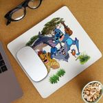 PC, gaming si accesorii - Periferice PC - Mousepad - Mousepad Tralalero Tralala Garda Felina Stitch Meme CoolTrend, 21x19cm - Infinity.ro