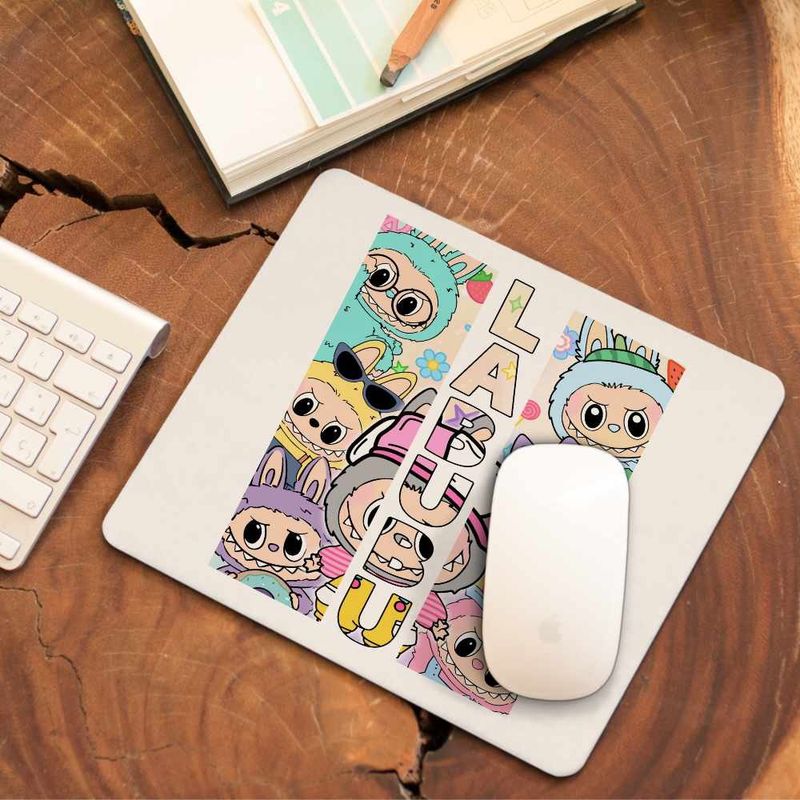 PC, gaming si accesorii - Periferice PC - Mousepad - Mousepad Labubu Cool Party CoolTrend, 21x19cm - Infinity.ro