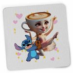 PC, gaming si accesorii - Periferice PC - Mousepad - Mousepad Stitch Balerina Cappucina Tiktok CoolTrend, 21x19cm - Infinity.ro