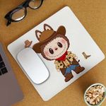 PC, gaming si accesorii - Periferice PC - Mousepad - Mousepad Labubu Cowboy, CoolTrend, 21x19cm - Infinity.ro