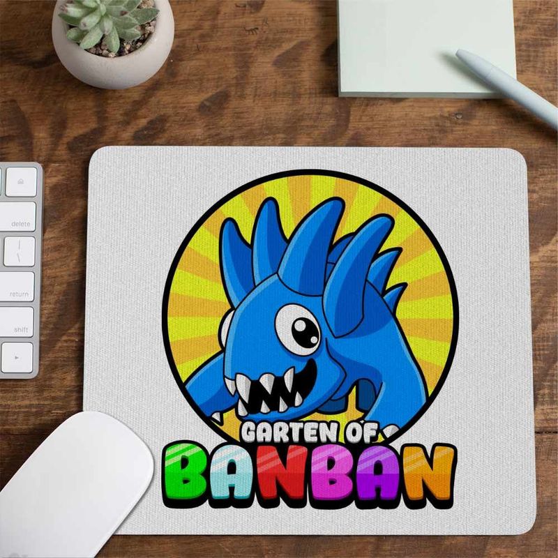 PC, gaming si accesorii - Periferice PC - Mousepad - Mousepad Banban Peebo Gradina CoolTrend, 21x19cm - Infinity.ro