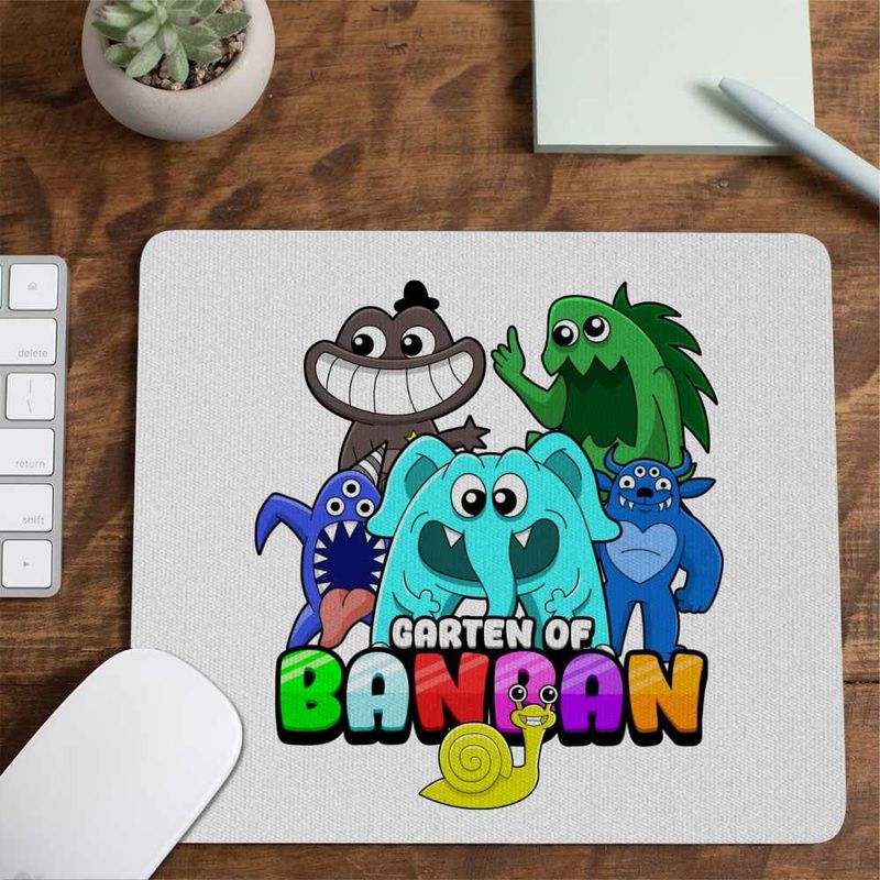 PC, gaming si accesorii - Periferice PC - Mousepad - Mousepad Banban Nabnab Pickles Fluffypants CoolTrend, 21x19cm - Infinity.ro