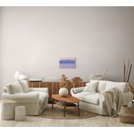Casa si Gradina - Decoratiuni - Tablouri - Tablou Canvas, "Muntele deasupra norilor rozalii", 39 x 26 cm - Infinity.ro