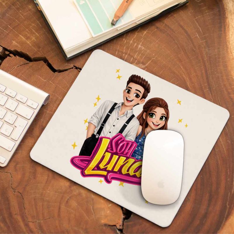 PC, gaming si accesorii - Periferice PC - Mousepad - Mousepad Soy Luna Cartoon, 21x19cm - Infinity.ro