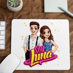 PC, gaming si accesorii - Periferice PC - Mousepad - Mousepad Soy Luna Cartoon, 21x19cm - Infinity.ro