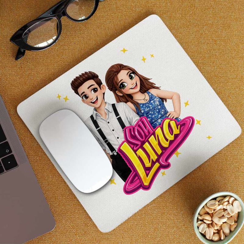 PC, gaming si accesorii - Periferice PC - Mousepad - Mousepad Soy Luna Cartoon, 21x19cm - Infinity.ro
