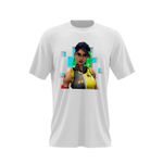 Fashion, accesorii si bijuterii - Barbati - Imbracaminte - Tricouri si bluze barbati - Tricou barbati Whiplash Fortnite Minecraft, alb, marime 2XL - Infinity.ro