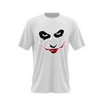 Fashion, accesorii si bijuterii - Barbati - Imbracaminte - Tricouri si bluze barbati - Tricou barbati Joker Psycho Nebun Psihopat Horror, alb, marime 2XL - Infinity.ro
