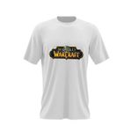 Fashion, accesorii si bijuterii - Barbati - Imbracaminte - Tricouri si bluze barbati - Tricou barbati World of Warcraft Logo WoW, alb, marime 2XL - Infinity.ro