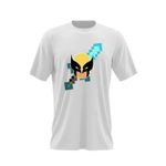 Fashion, accesorii si bijuterii - Barbati - Imbracaminte - Tricouri si bluze barbati - Tricou barbati Wolverine Minecraft Diamond Sword, alb, marime 2XL - Infinity.ro