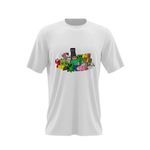 Fashion, accesorii si bijuterii - Barbati - Imbracaminte - Tricouri si bluze barbati - Tricou barbati Minecraft Everybody, alb, marime 2XL - Infinity.ro