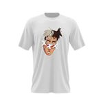 Fashion, accesorii si bijuterii - Barbati - Imbracaminte - Tricouri si bluze barbati - Tricou barbati XXX Tentacion Rapper, alb, marime 2XL - Infinity.ro