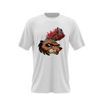 Fashion, accesorii si bijuterii - Barbati - Imbracaminte - Tricouri si bluze barbati - Tricou barbati Wolverine Fortnite X-Man Army Epic Gun, alb, marime 2XL - Infinity.ro