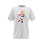 Fashion, accesorii si bijuterii - Barbati - Imbracaminte - Tricouri si bluze barbati - Tricou barbati Joker Harley Quinn Daddys Lil Monster, alb, marime 2XL - Infinity.ro