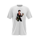 Fashion, accesorii si bijuterii - Barbati - Imbracaminte - Tricouri si bluze barbati - Tricou barbati Mechanic Women GTA V, alb, marime 2XL - Infinity.ro