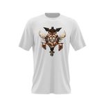 Fashion, accesorii si bijuterii - Barbati - Imbracaminte - Tricouri si bluze barbati - Tricou barbati World of Warcraft Tauren Crest WoW, alb, marime 2XL - Infinity.ro