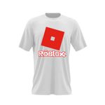 Fashion, accesorii si bijuterii - Barbati - Imbracaminte - Tricouri si bluze barbati - Tricou barbati Roblox Game Logo, alb, marime 2XL - Infinity.ro