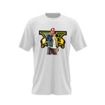 Fashion, accesorii si bijuterii - Barbati - Imbracaminte - Tricouri si bluze barbati - Tricou barbati Trevor GTA Game Minecraft, alb, marime 2XL - Infinity.ro