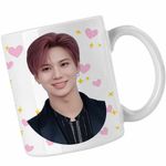 Casa si Gradina - Bucatarie si vesela - Cani si pahare - Cani si cesti - Cana Taemin Kpop Korea Music, alba, 330ml - Infinity.ro