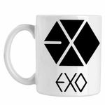 Casa si Gradina - Bucatarie si vesela - Cani si pahare - Cani si cesti - Cana EXO Kpop Merch, alba, 330ml - Infinity.ro
