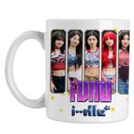 Casa si Gradina - Bucatarie si vesela - Cani si pahare - Cani si cesti - Cana I-dle Kpop Yuqi Soyeon Merch Gidle, alba, 330ml - Infinity.ro