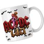 Casa si Gradina - Bucatarie si vesela - Cani si pahare - Cani si cesti - Cana AC/DC Luci Merch ACDC, alba, 330ml - Infinity.ro
