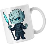 Casa si Gradina - Bucatarie si vesela - Cani si pahare - Cani si cesti - Cana Game of Thrones Night King White Walkers, alba, 330ml - Infinity.ro