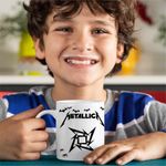 Casa si Gradina - Bucatarie si vesela - Cani si pahare - Cani si cesti - Cana Metallica Merch Seek Destroy, alba, 330ml - Infinity.ro