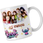 Casa si Gradina - Bucatarie si vesela - Cani si pahare - Cani si cesti - Cana Twice Jihyo Kpop Merch, alba, 330ml - Infinity.ro