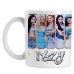 Casa si Gradina - Bucatarie si vesela - Cani si pahare - Cani si cesti - Cana Itzy Kpop Merch, alba, 330ml - Infinity.ro