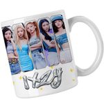 Casa si Gradina - Bucatarie si vesela - Cani si pahare - Cani si cesti - Cana Itzy Kpop Merch, alba, 330ml - Infinity.ro