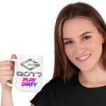 Casa si Gradina - Bucatarie si vesela - Cani si pahare - Cani si cesti - Cana Got7 Kpop Party, alba, 330ml - Infinity.ro