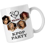 Casa si Gradina - Bucatarie si vesela - Cani si pahare - Cani si cesti - Cana Xlov Hyperparty Kpop, alba, 330ml - Infinity.ro