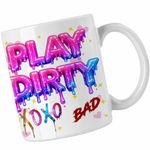 Casa si Gradina - Bucatarie si vesela - Cani si pahare - Cani si cesti - Cana Play Dirty Kpop Jeon Somi, alba, 330ml - Infinity.ro