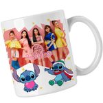 Casa si Gradina - Bucatarie si vesela - Cani si pahare - Cani si cesti - Cana Red Velvet Kpop Merch, alba, 330ml - Infinity.ro