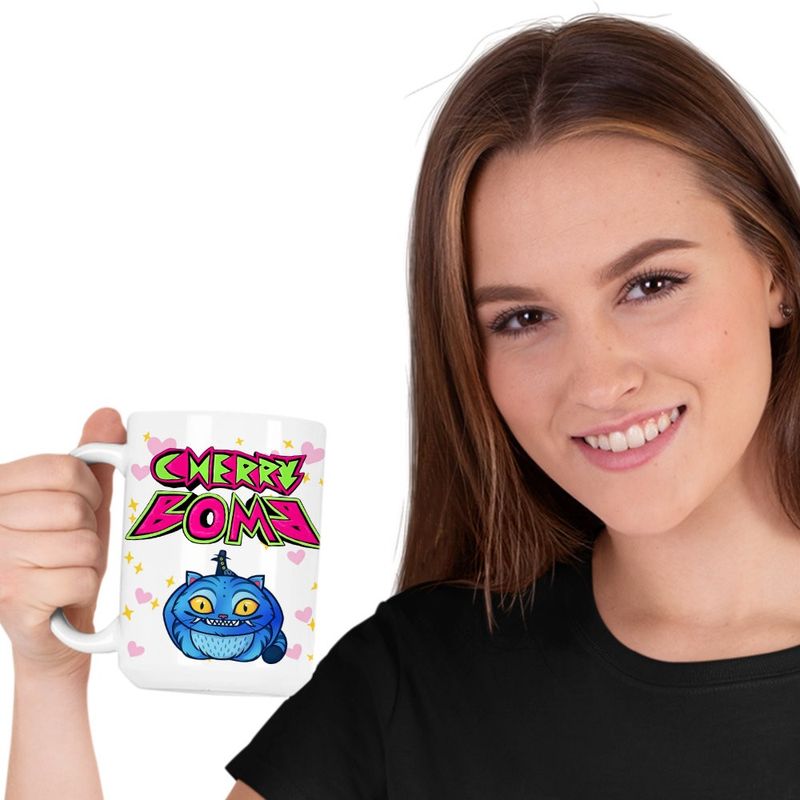 Casa si Gradina - Bucatarie si vesela - Cani si pahare - Cani si cesti - Cana NCT Cherry Bomb Kpop Merch, alba, 330ml - Infinity.ro