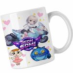 Casa si Gradina - Bucatarie si vesela - Cani si pahare - Cani si cesti - Cana Jeon Somi Ride Kpop, alba, 330ml - Infinity.ro