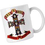 Casa si Gradina - Bucatarie si vesela - Cani si pahare - Cani si cesti - Cana Guns N Roses Legendary Merch, alba, 330ml - Infinity.ro