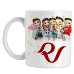 Casa si Gradina - Bucatarie si vesela - Cani si pahare - Cani si cesti - Cana Red Velvet Merch Kpop, alba, 330ml - Infinity.ro
